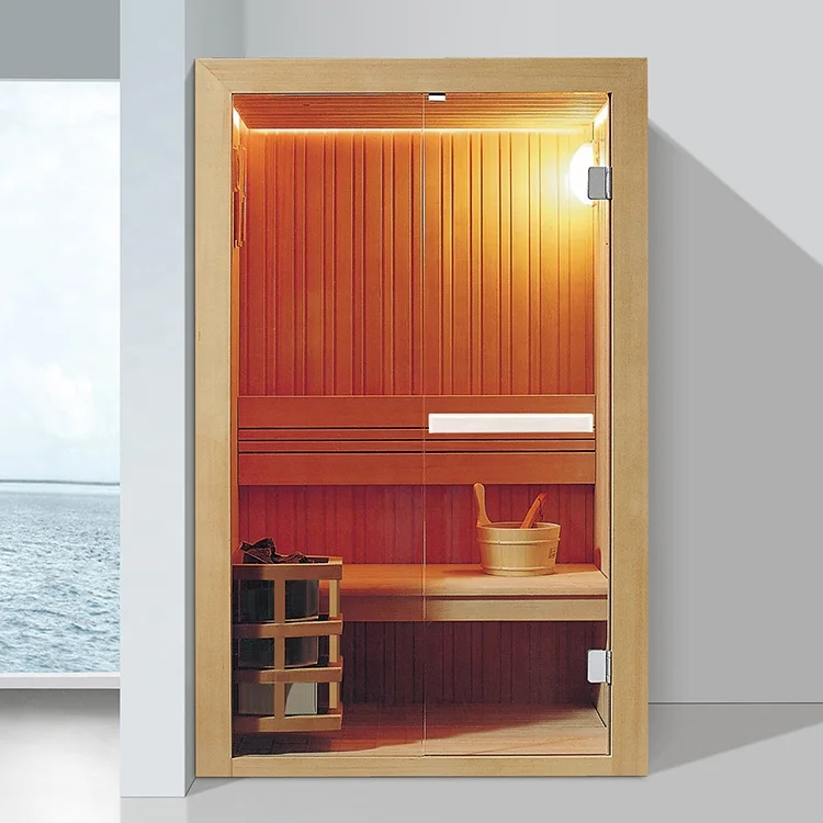 New sauna/ wooden sauna house/ traditional sauna room