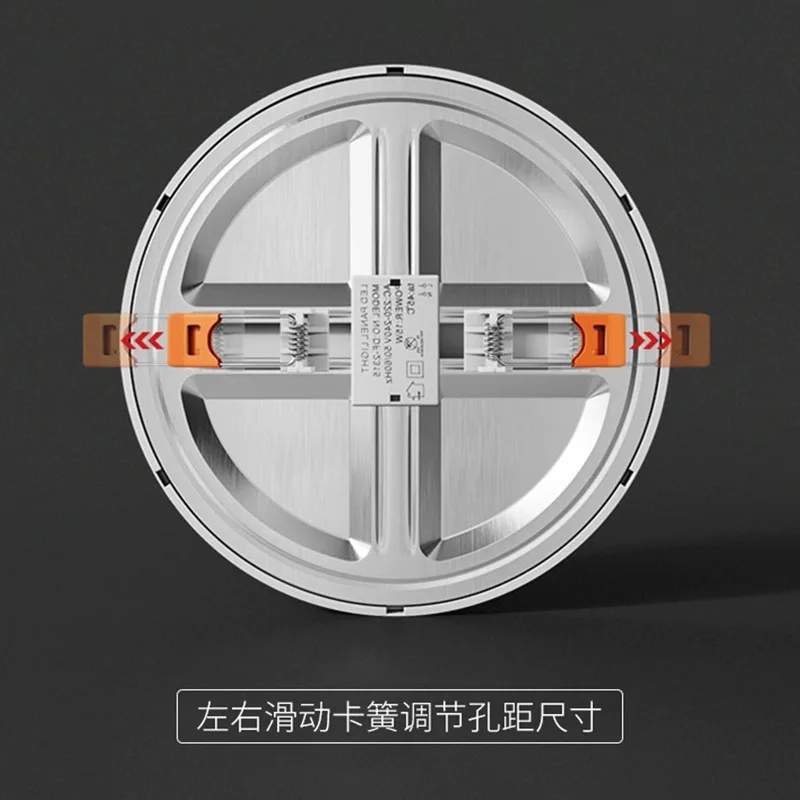 36W Light LED Panel Surface&Suspended Available White Or Black Smart Tuya CCT+Dim Led Light Panel For LED Panel Light 24W