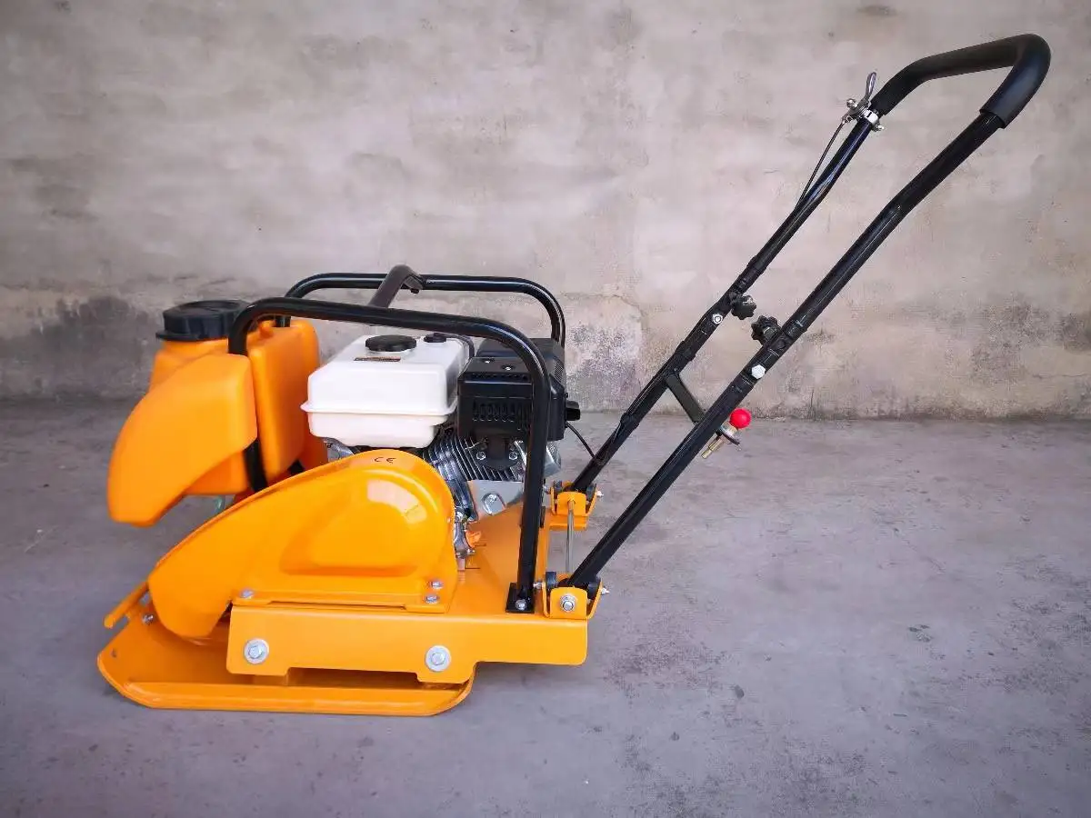 Electric gasoline diesel power vibratory plate compactor c90 machine for sale
