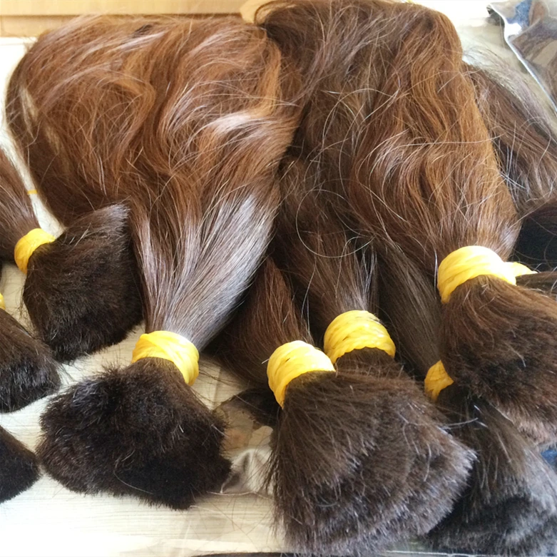 Peruvian Virgin Remy Human Hair Bulk/Weaves
