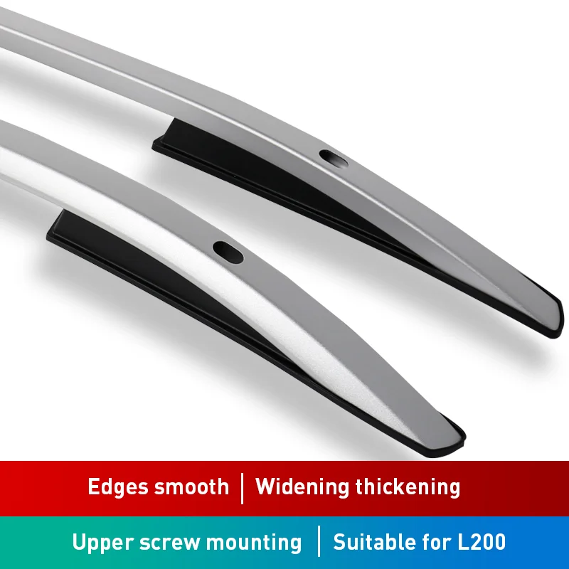 Aluminum Roof Rails Pickup 2017-2022 Truck Luggage Rack Car Roof For MITSUBISHI L200 TRITON