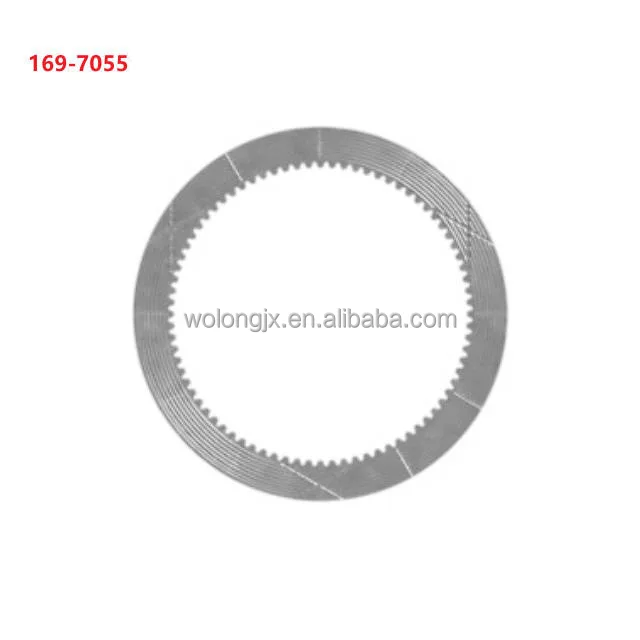 Hardened steel core 1697055 169-7055 Clutch Friction Disc 1671261 167-1261 PLATE-DAMPER for LOADER 980G 994D TRUCK 776C D 777