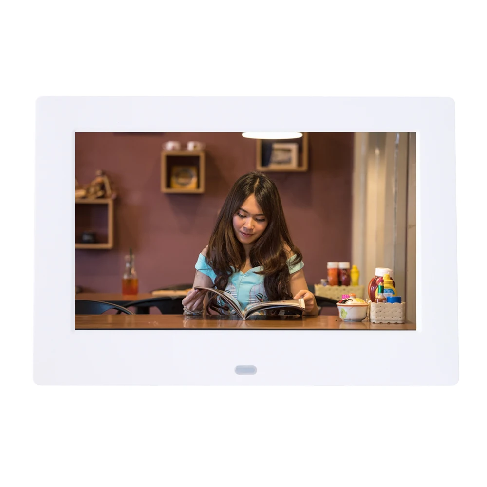 Somy 7 Inch Sexy Video Blue Film Hd Sexy Sex Remote Controller Newest Six Download In Mp4 Digital Photo Frame White