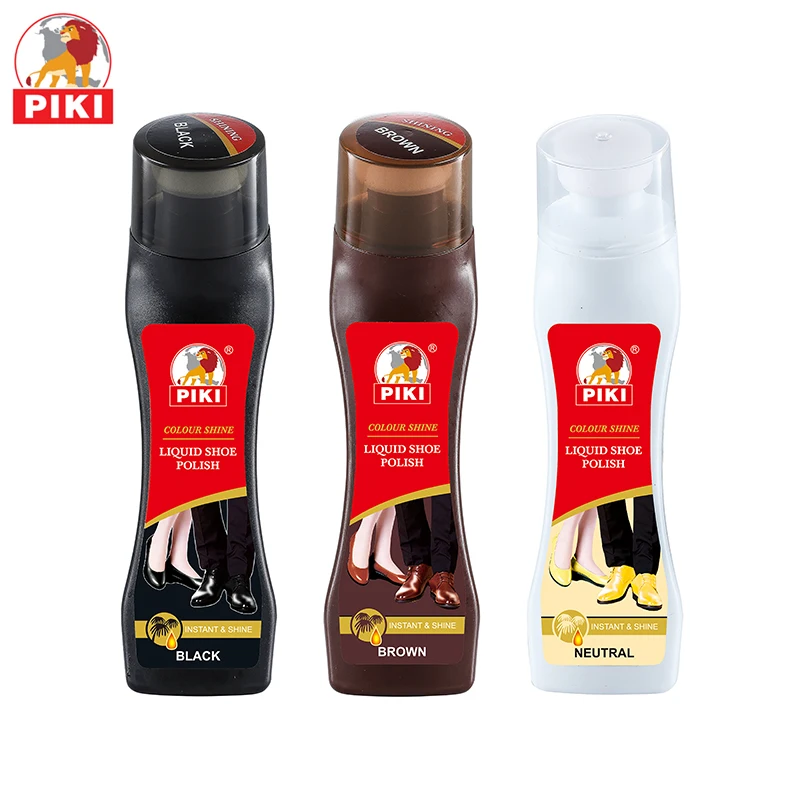 
Brand new technology PA-2290 50ml 75ml 100ml brown instant shine double bright liquid shoe polish 