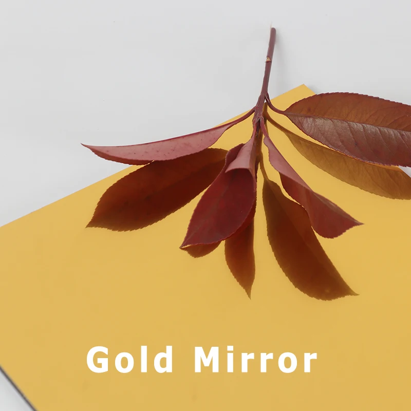 Modern Outdoor Aluminum Composite Panel ACP Sheet Mirror Aluminium PE PVDF Printing Facade Wall Apartment Decoration