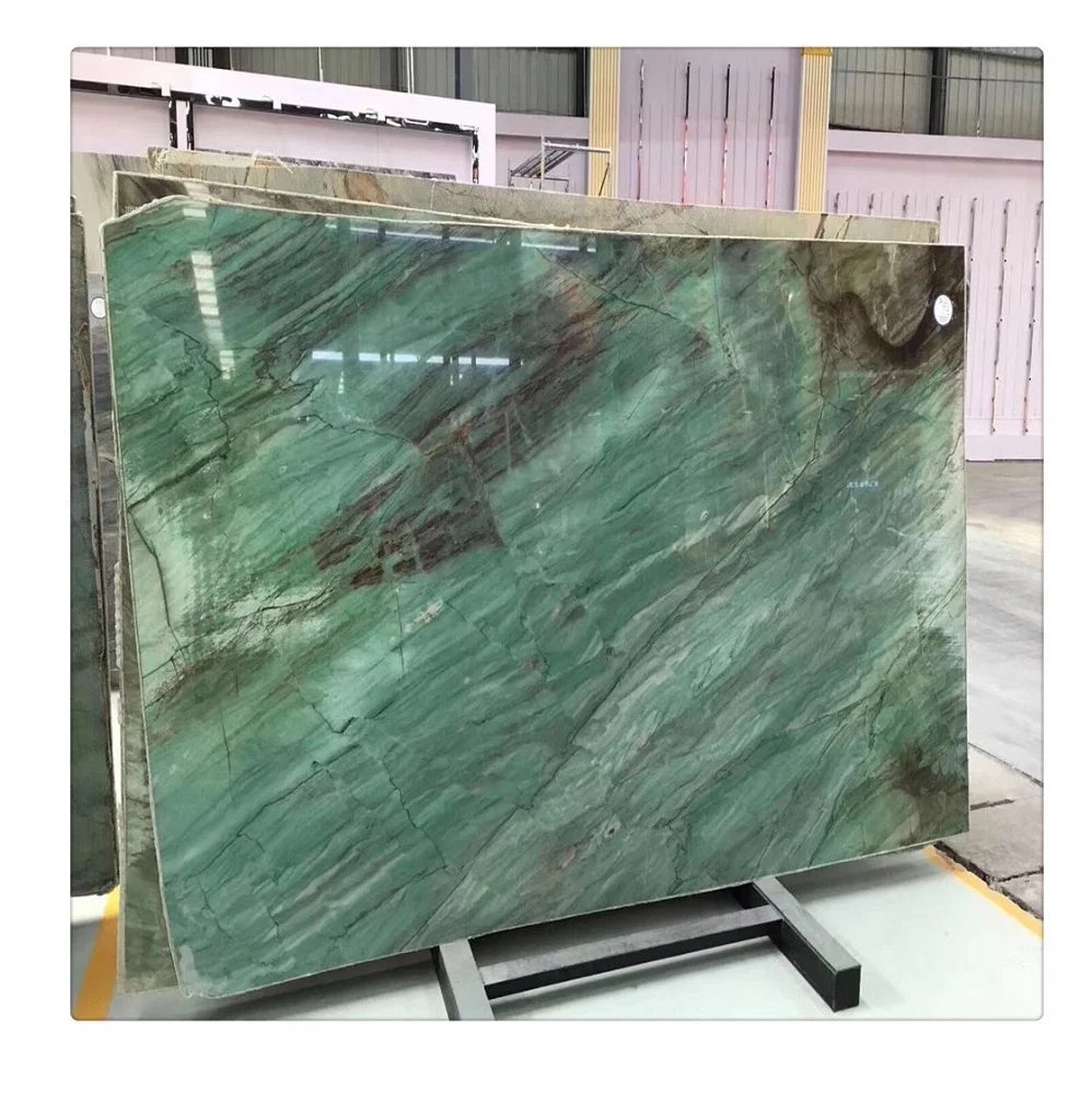Royal jade jadite green marble onyx big polishing slabs for wall flooring
