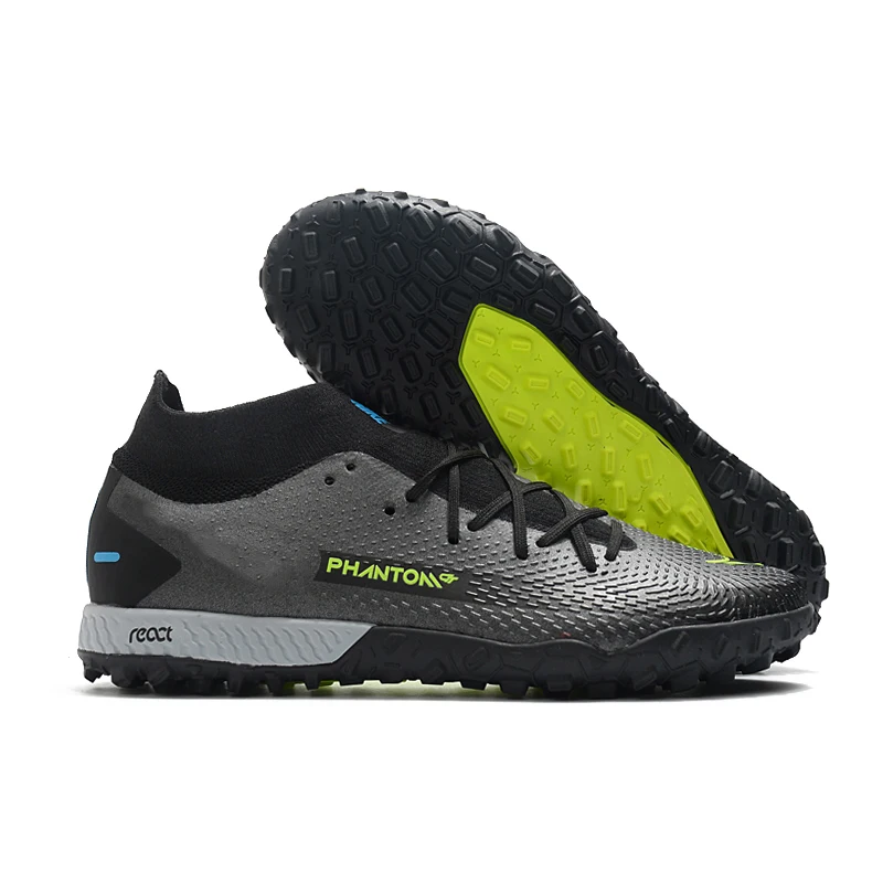 Mens Phantom GT Academy TF Soccer Knitted Low Studded MD Sole Football Shoes 39-45