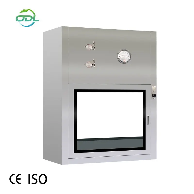 Best Price Clean Room Equipment Mechanical Electrical Interlock Autoclave Pass Box with UV Light air shower clean room