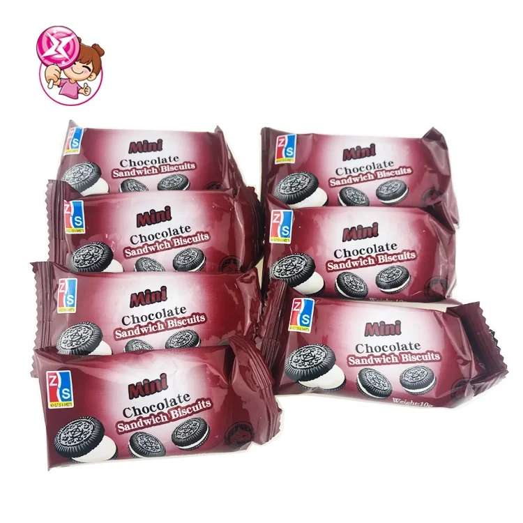 New Arrival 600g Biscuit Cream Filling Sandwich Cookies Cracker Chocolate Cracker Butter Cookies Oreo Cookies for India Market