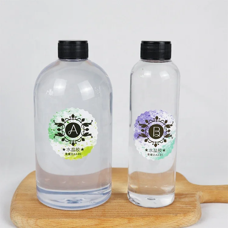 Big Factory 3:1 AB High Adhesive Diy Creative Crafts 1KG Set Clear Resin Epoxy Crystal Hard Glue