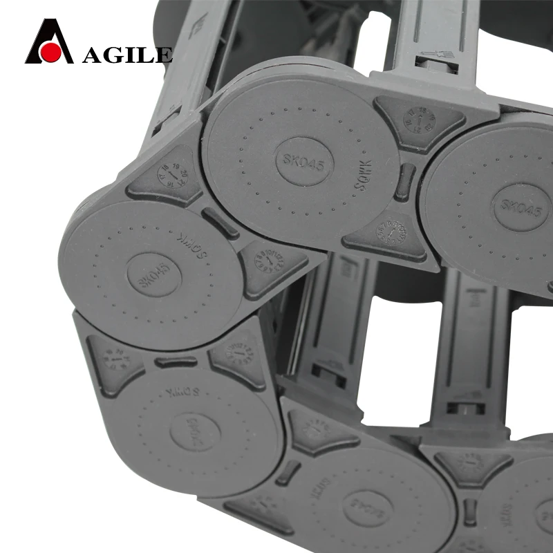 
45*150 mm SK bridge type nylon energy chain for cnc machine 