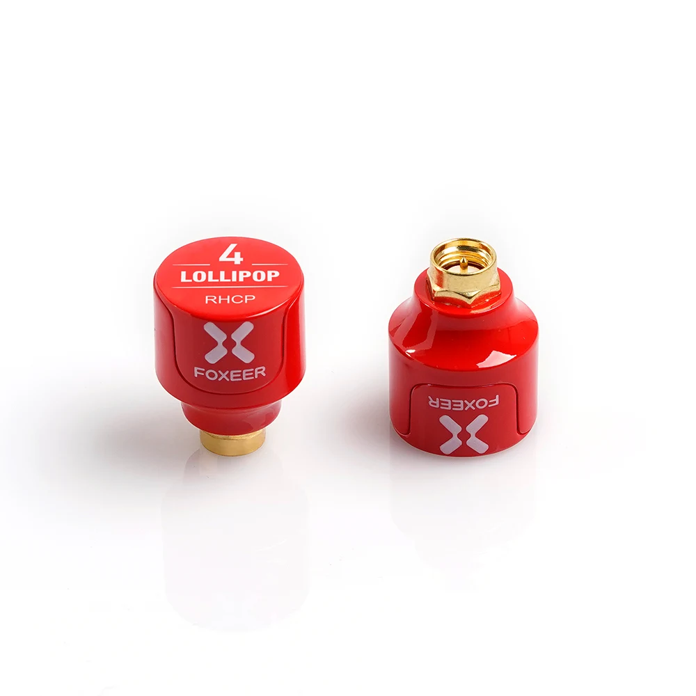 Foxeer Lollipop 4 Stubby 2PCS 2.6Dbi RHCP/LHCP Omni FPV Antenna For RC Racing Drone Spare Parts