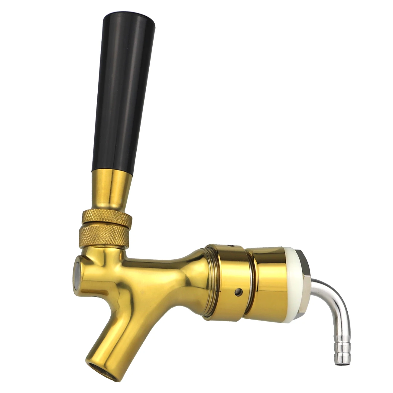 Заводской латунный кран из нержавеющей стали золотой ПВД для пива домашнего пивоварения башенный дозатор