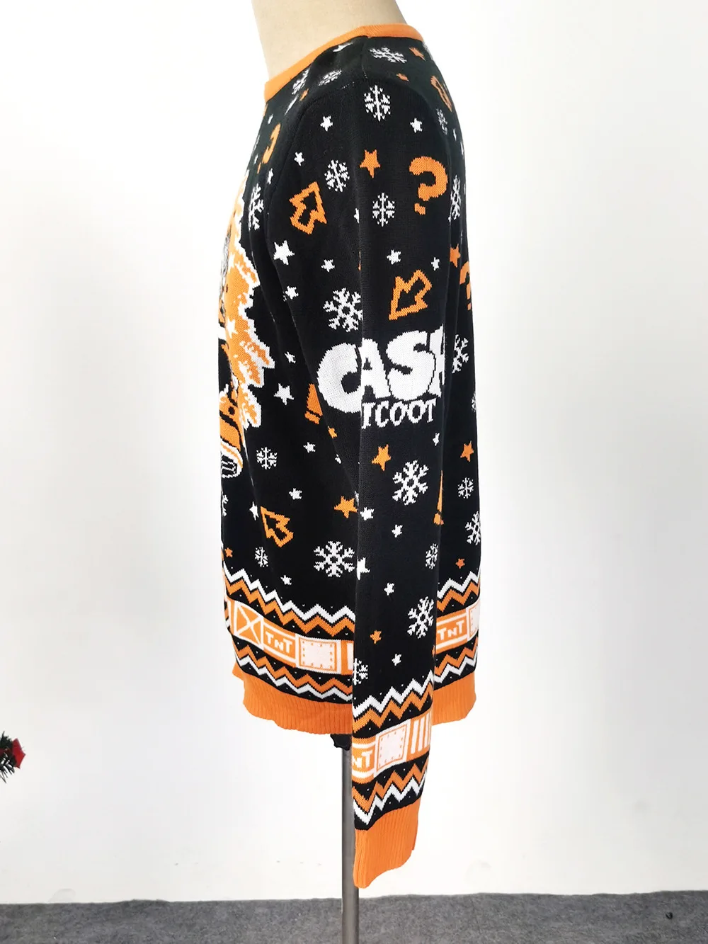 Custom Funny Design Nice Quality Cotton Acrylic Mens Winter Knitted Christmas Sweater