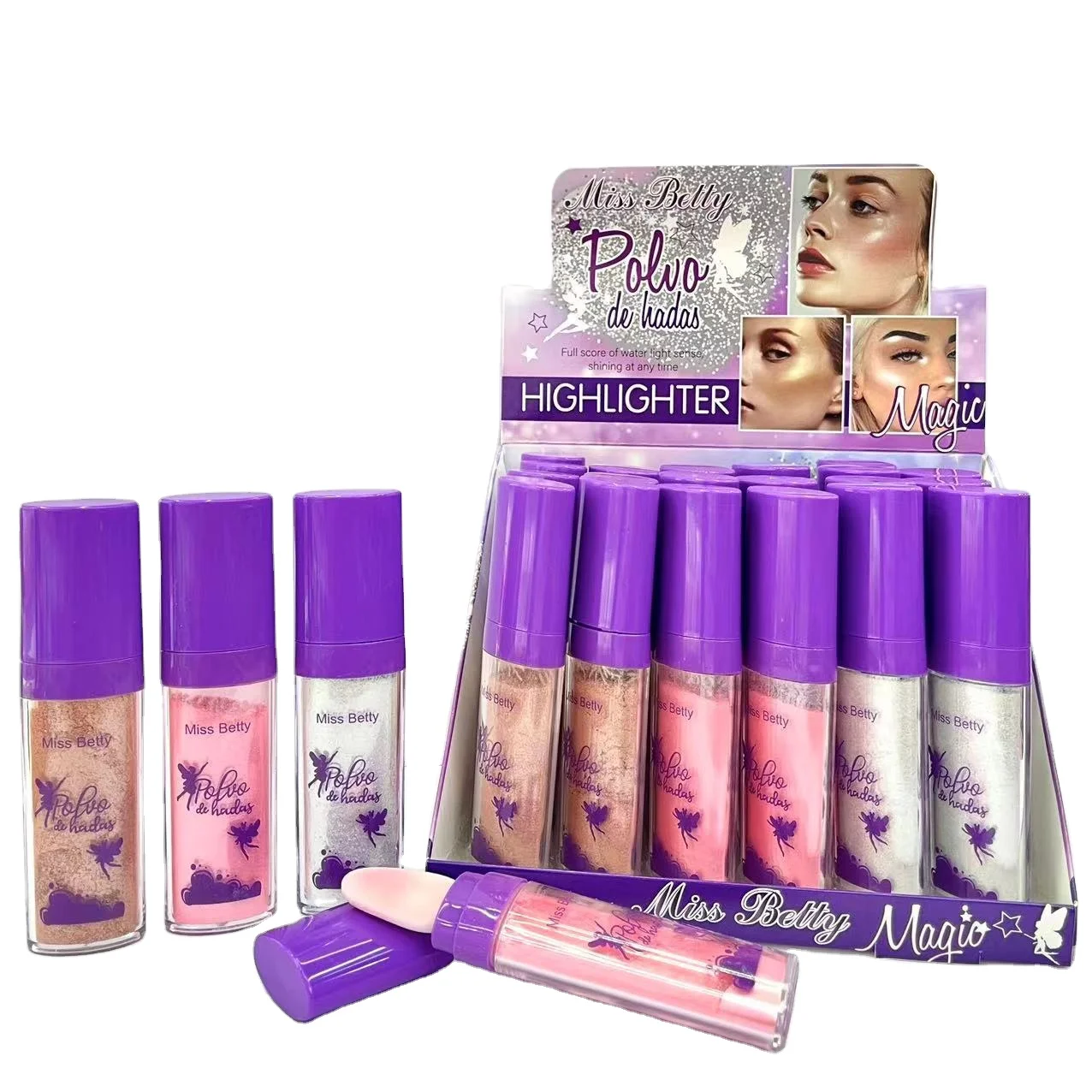 Professional Manufacture High-Gloss Glitter Powder Durable Waterproof High-Gloss Brightening Loose Powder Cosmetics