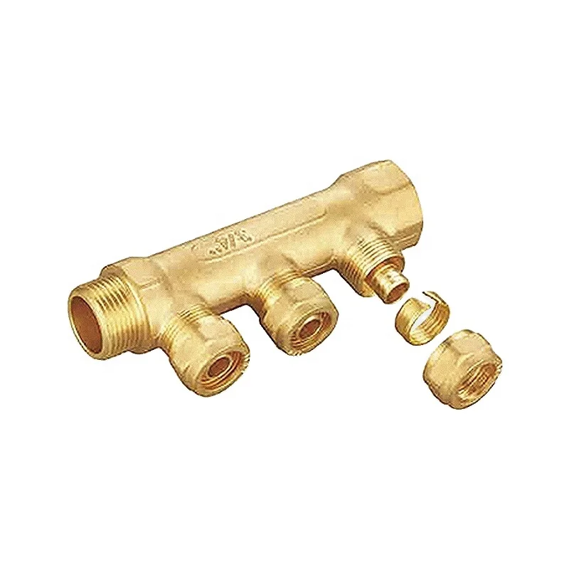 3/4'inch High Quality Brass Manifold for Floor Heating