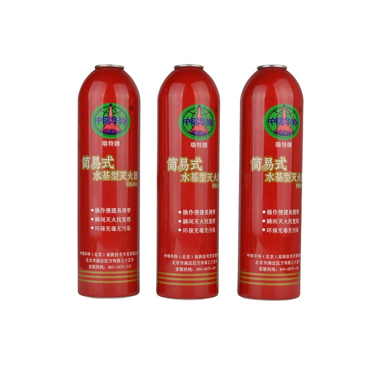 Aluminium Wholesale Eversafe Auto Green Aerosol 1kg Fire Extinguisher Bottle For Car