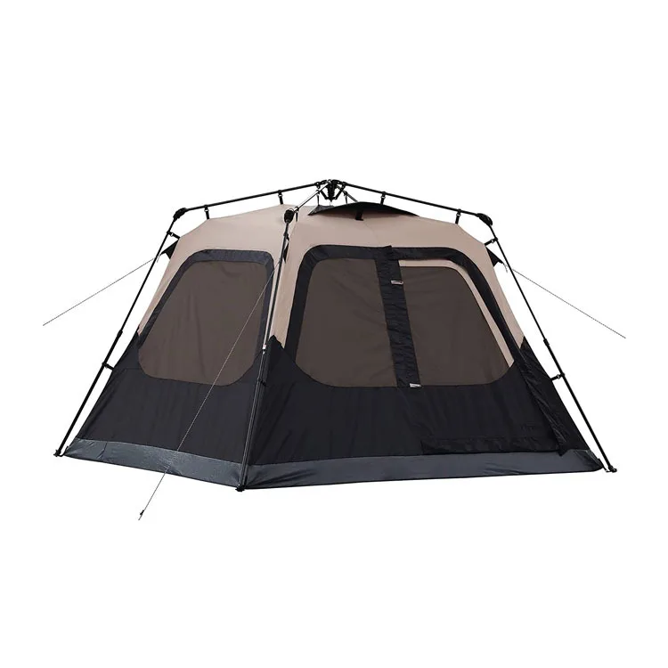 Amazon Hot Sale Outdoor Camping Tent 4 Person Waterproof Camping Tents Easy Setup Two/Four Man Tent Sun Shade