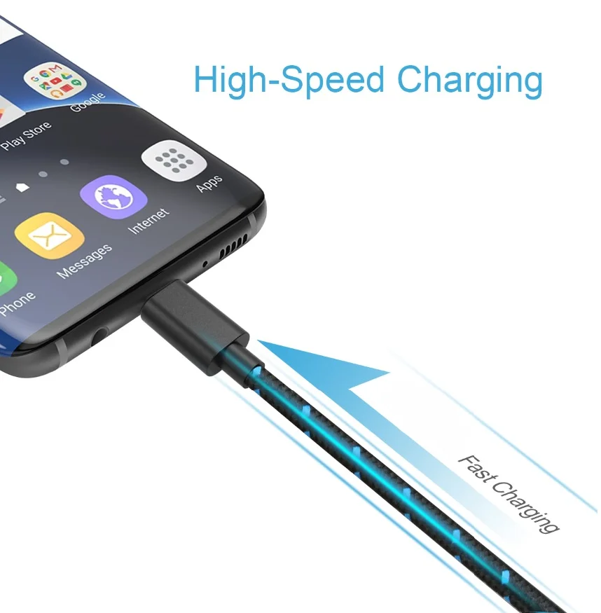 
Cheap Classic 0.2m 1m 2m 3m Power Nylon Braided Bulk V8 Data Sync Micro Usb Cable 