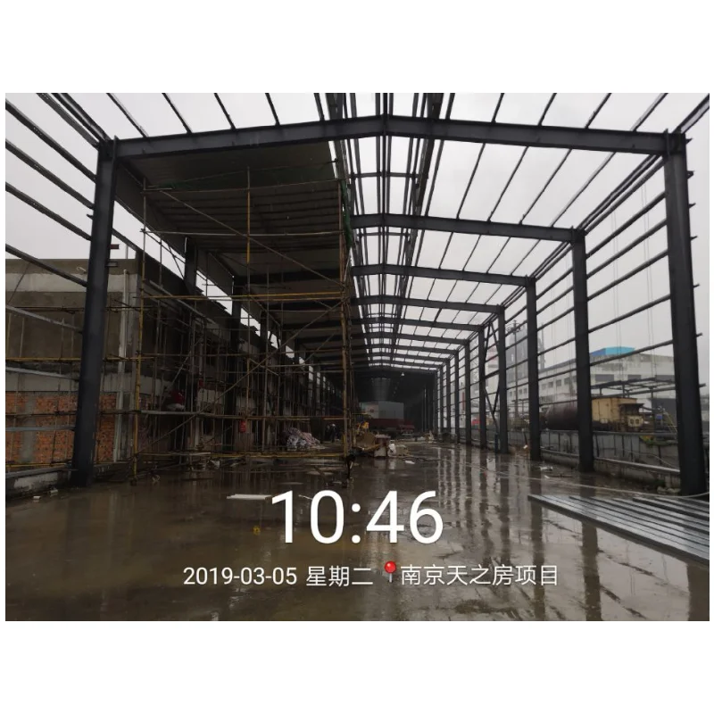 
Steel structure shed of Plant Equipment Shelter 