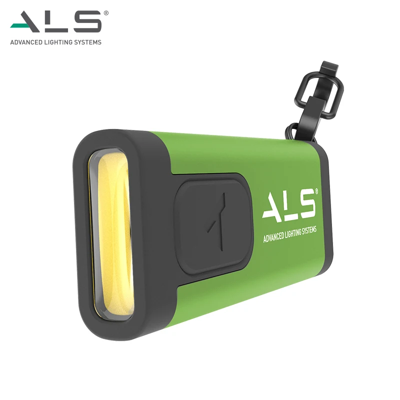 Мини-фонарик ALS 60lm, перезаряжаемый светодиодный фонарик с брелоком