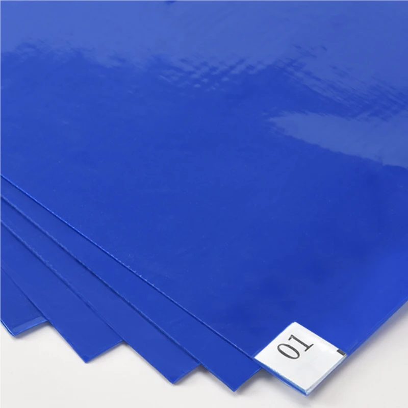AEGIRSAFE Factory cleanroom use ESD sticky/tacky 24X36inch 30 layers blue sticky mats