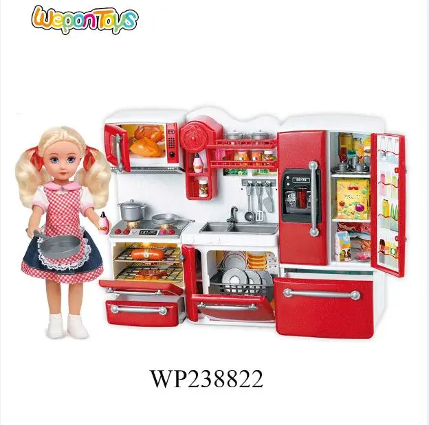 new style girls play toy dream villa doll figures plastic doll house villa for sale