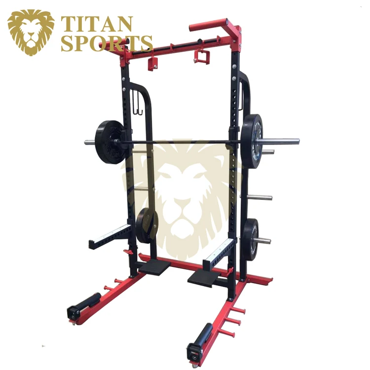 Titan Sports Fitness Training Colored half Power Rack