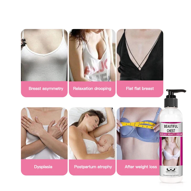 high quality  Natural Herbal Breast Firming Enhancement Big Breast Cream for women