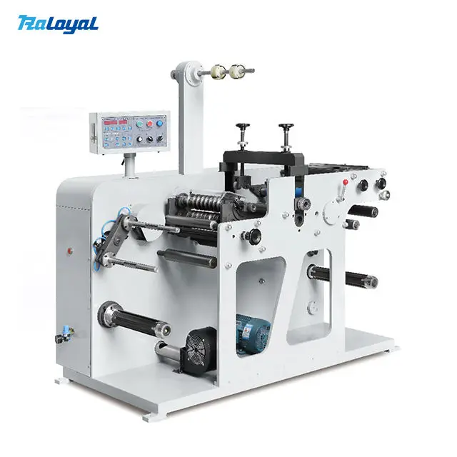 High Speed High Precision Label  Rotary Slitting  Die cutting machine with turret