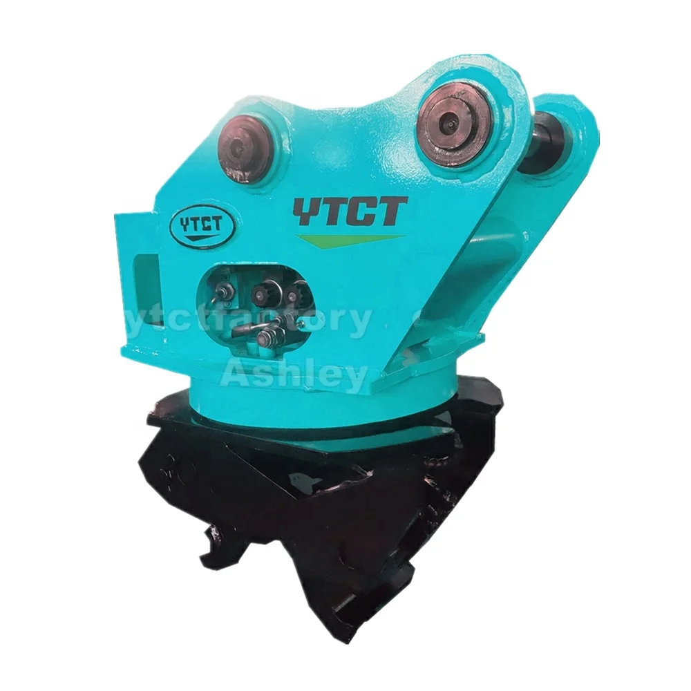 YTCT  Mini excavator tilt rotator 360 degree rotation hydraulic quick hitch quick coupler