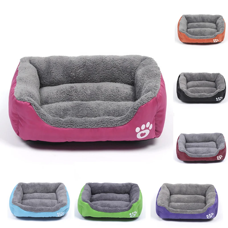  Different yardage custom luxury memory foam pets bed cute cats dogs large fluffy cat dog sofa