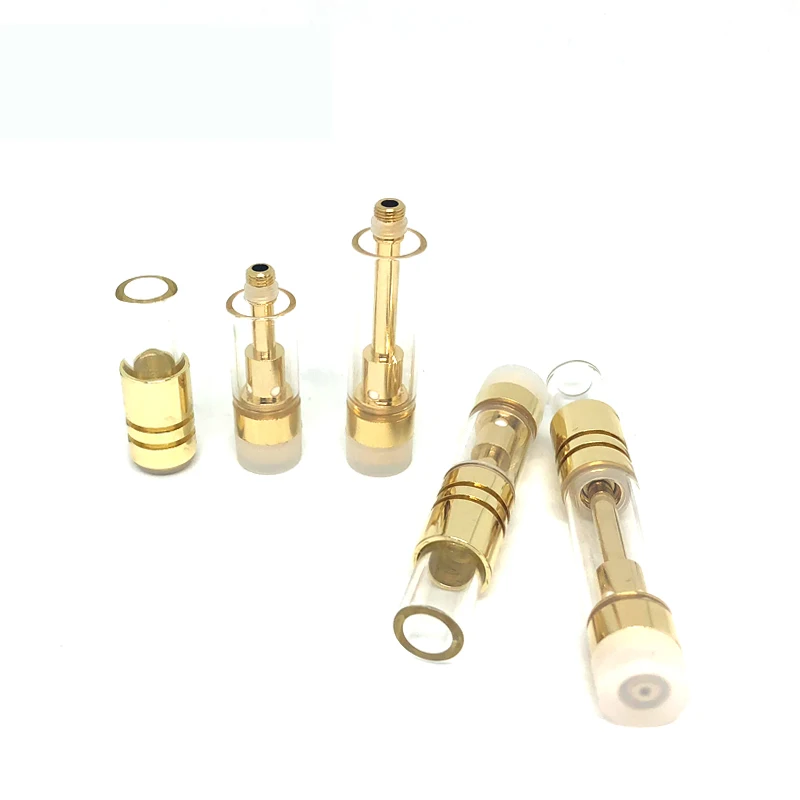 Lead free Glass Drip Tip empty cbd vape Pen Carts Cartridge for cbd vape oil