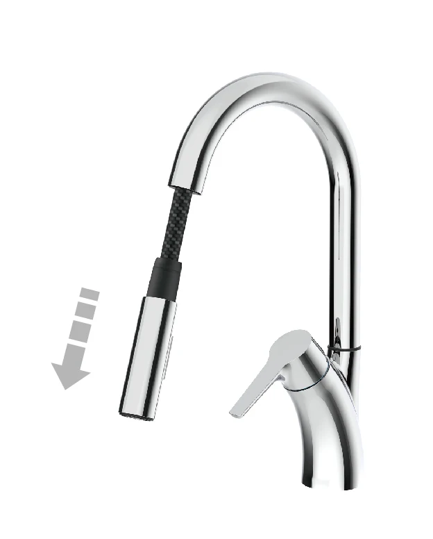 JUSTIME sink faucet pull down  mixer tap kitchen faucets