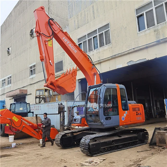 Used ZX200 USED excavator Hitachi ZX120-6 crawler excavators used zx120 hitachi 120 digger with original spare parts