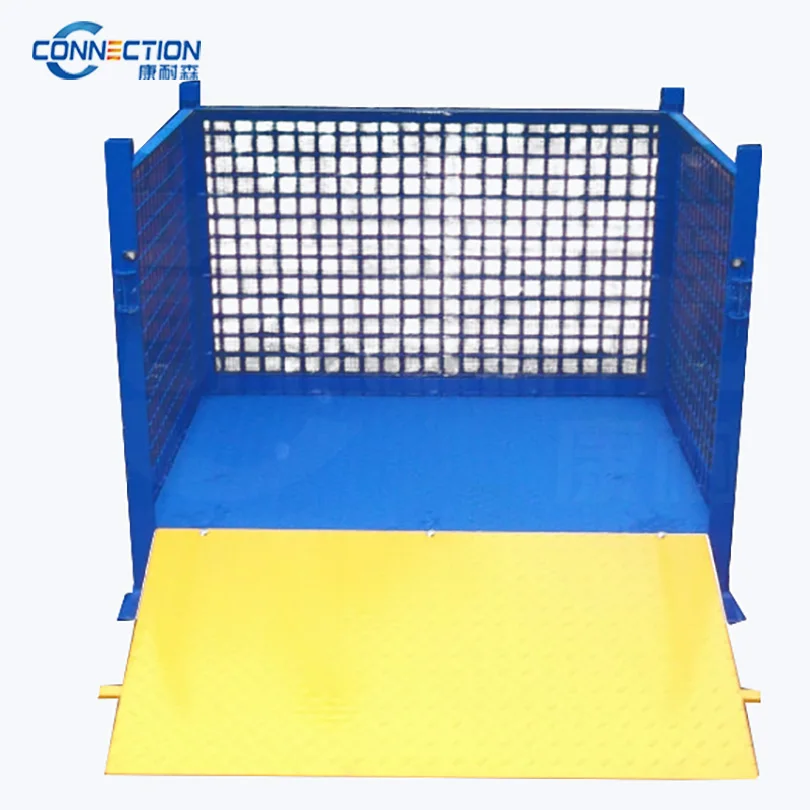 Стальная складная металлическая корзина для поддонов