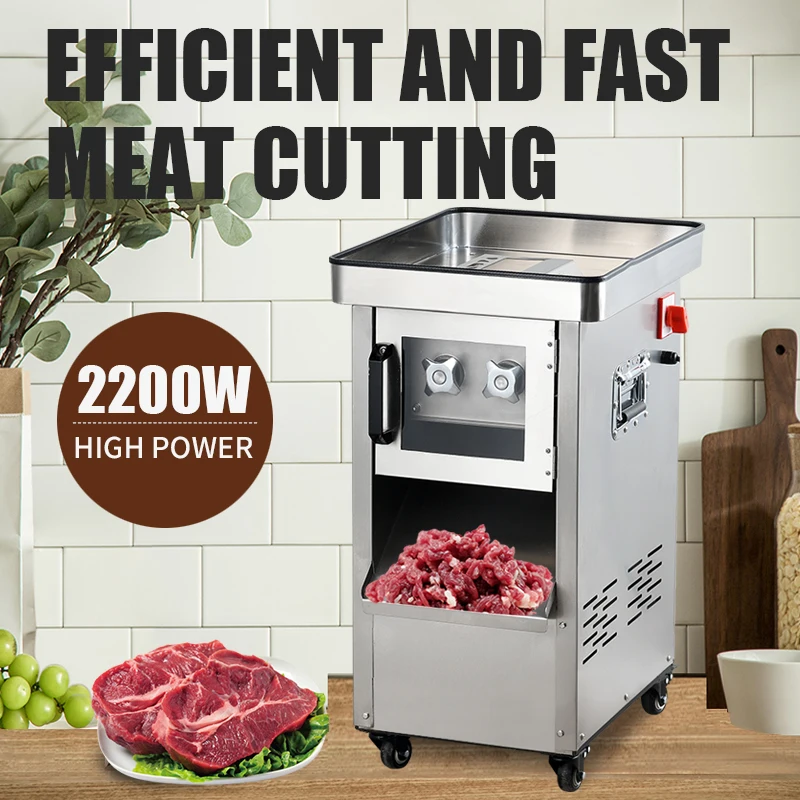 Frozen fully automatic bacon making machines grinders slicers electric meat grinder machine for kitchen
