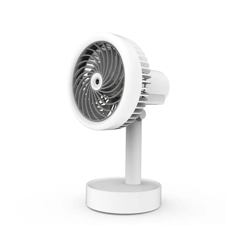 Amazon Best Sellers 2019 New Product Wholesale Portable Mini Micro USB Charging Table Fan with Humidifier