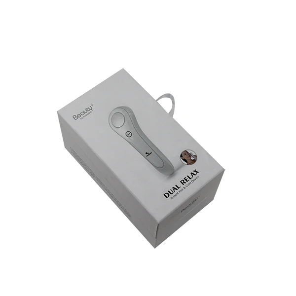 Custom spot UV Logo luxury Flip Lid Rigid boxes Paper boxes Gift box for Massage device Beauty device Electronic product