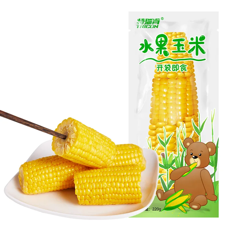 
Premium Quality Low Fat Sweet Yellow Corn Delicious Fruit Corn For Family 