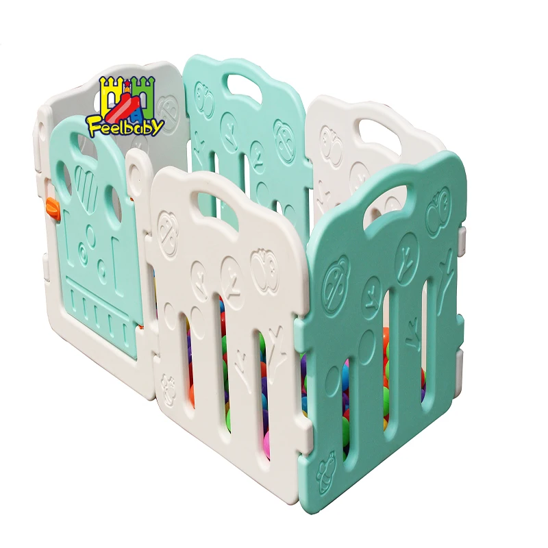 Feelbaby 6 панелей мебель складной манеж для детей