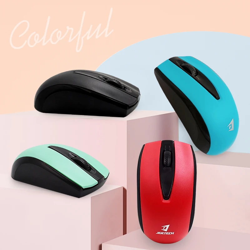 Jertech JR1 2022 New Oem Flat Hand Mac Wifi Portable Pc Office Silent Laptop Optical Ergonomic 2.4g Usb Wireless Mouse