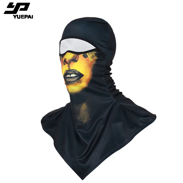 Высокое качество, Прямая поставка, логотип унисекс, персональный дизайн, голова лица, полностью сублимационный 3d дизайн, пользовательский Печатный Балаклава