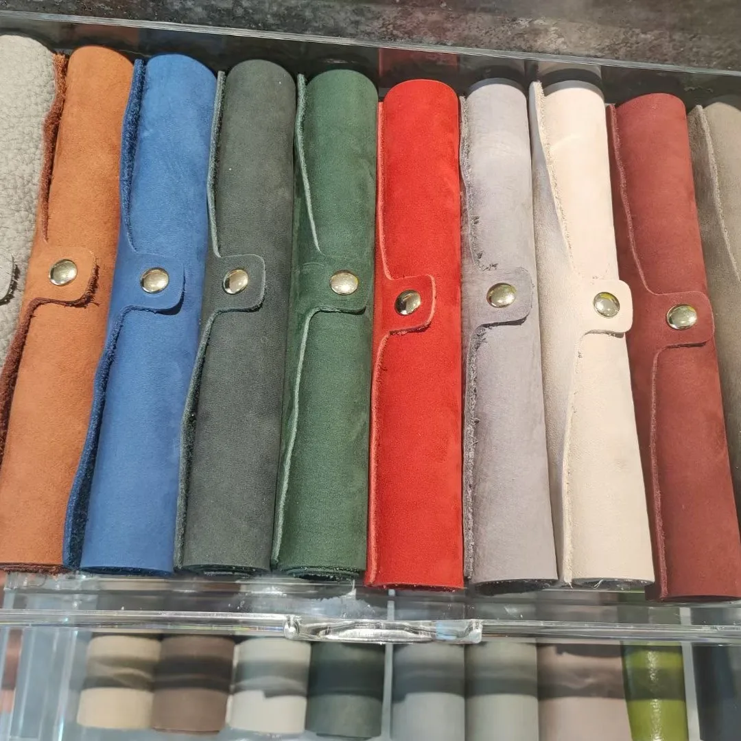 Color option multiple purpose leather fabric wholesale real genuine cow leather cowhide for sofa