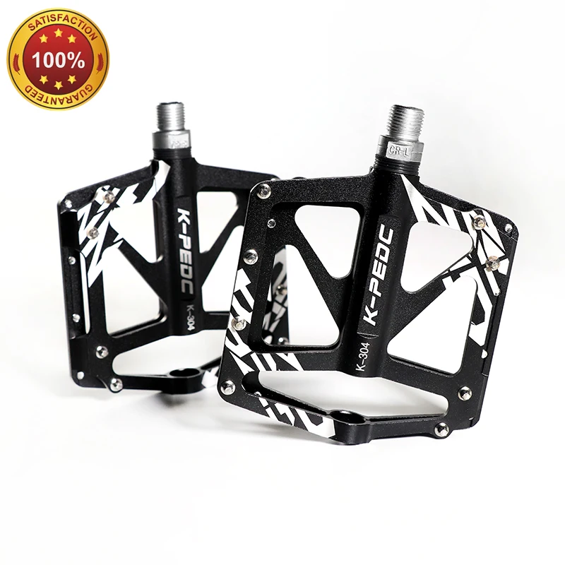 New Image 3 Bearings Bicycle Pedals Ultralight Anti-slip CNC BMX MTB Road Bike Pedal Cycling Sealed Bearing Bike Pedals