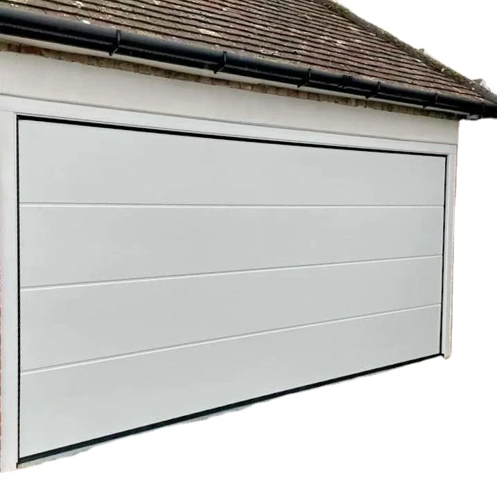 High Quality Glass Aluminum Garage Door Intelligent Automatic Operation Segment Garage Door