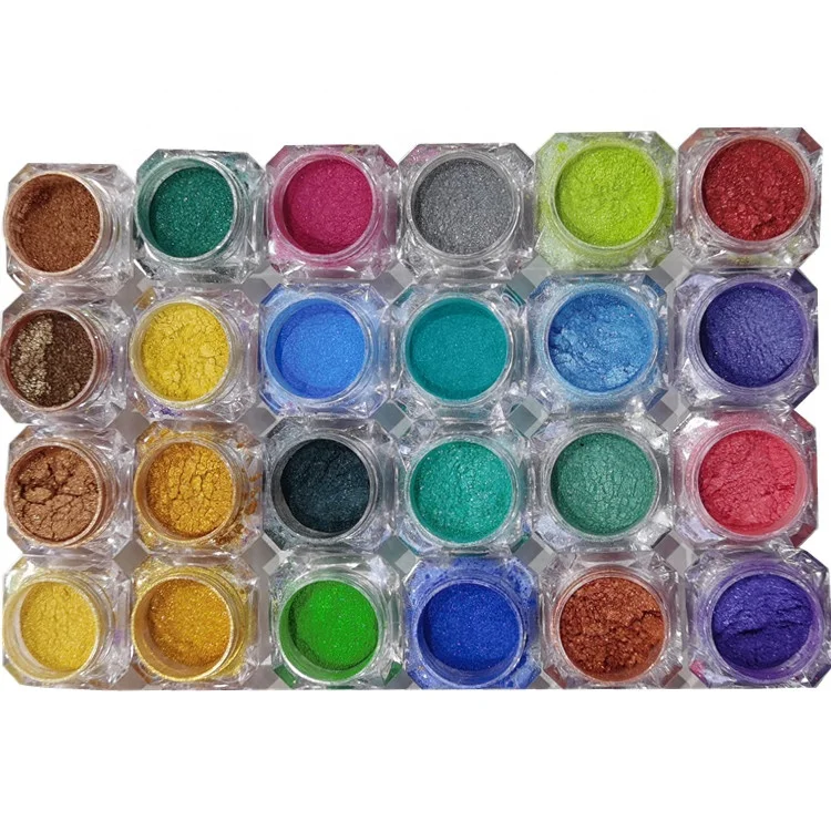 colors resin pearl pigment mica pearlescent glitter powder