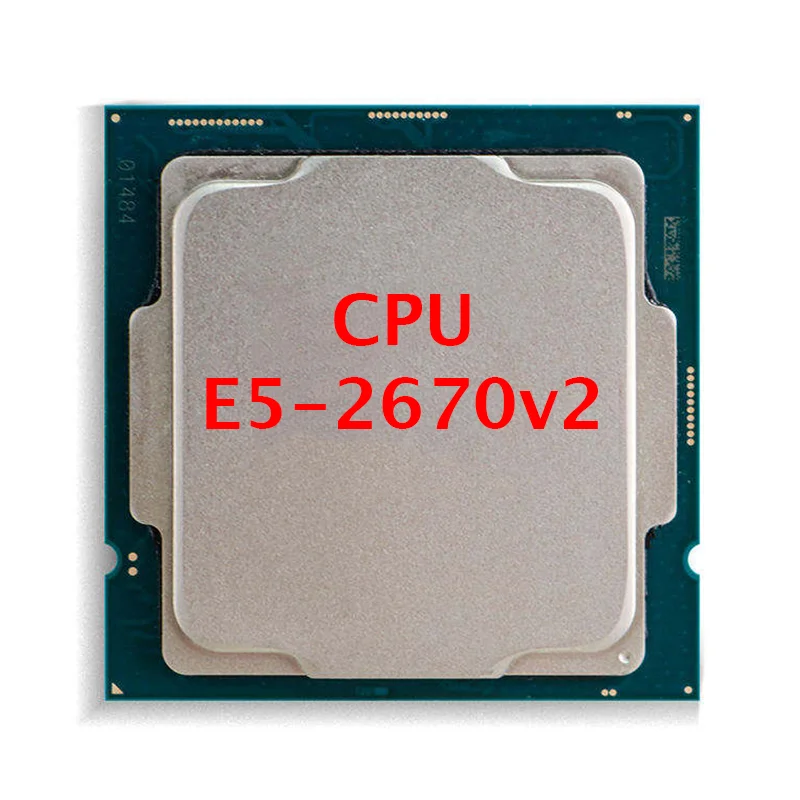 Intel Xeon E5-2670v2 E5 2670v2 E5 2670 v2 2.5 GHz Ten-Core Twenty-Thread CPU Processor 25M 115W LGA 2011