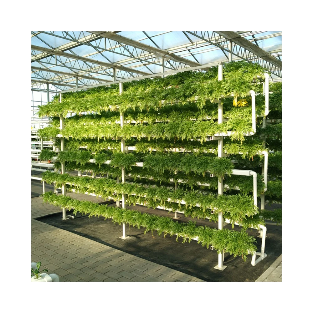 New Listing Saving-water Hydroponics Vegetables  PVC Greenhouse Seed Cultivation Pvc Hydroponic Gutter Supplier