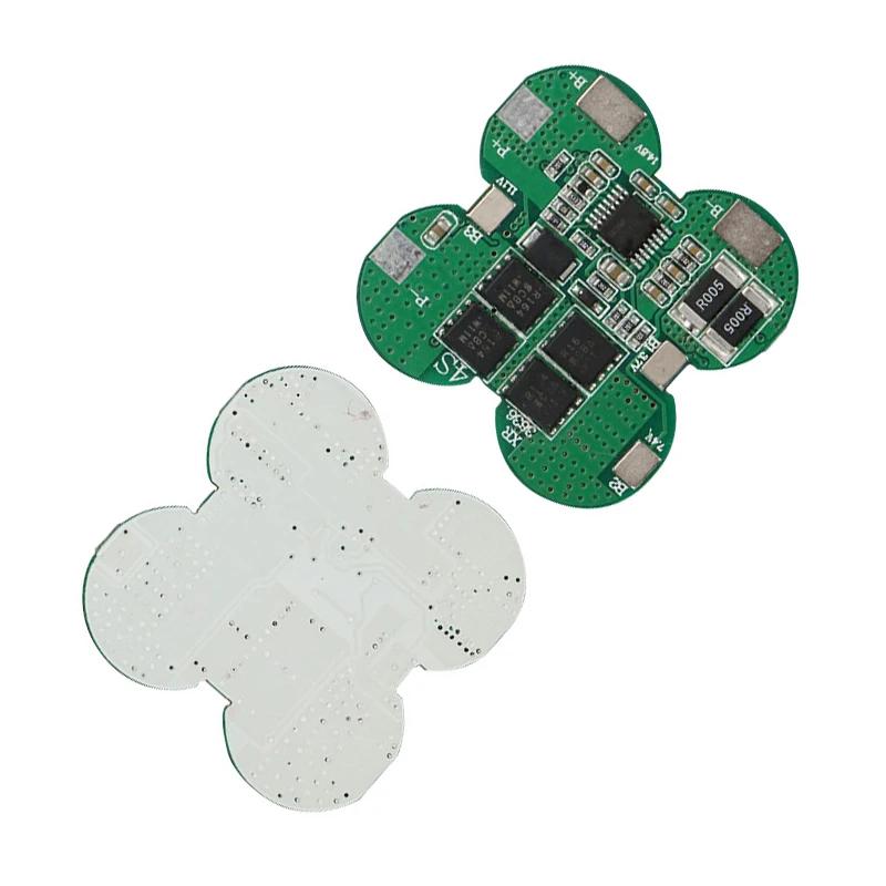 4S 14.8V 18650 Lithium Battery Protection Board with 15A Balance PCB Base Material
